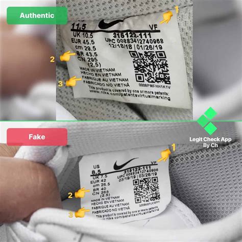 how to know if nike shoes are fake|nike authentic serial number check.